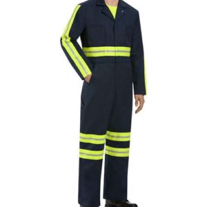 Enhanced Visibility Action Back Coverall - Long Sizes