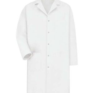 Gripper Front Lab Coat - Long Sizes