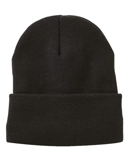 Jersey Lined 12″ Cuffed Beanie