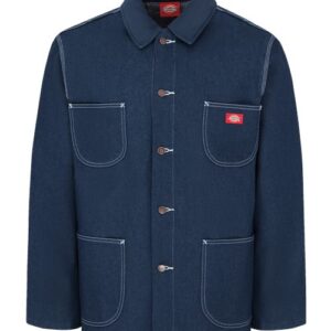 Fleece Lined Chore Denim Jacket