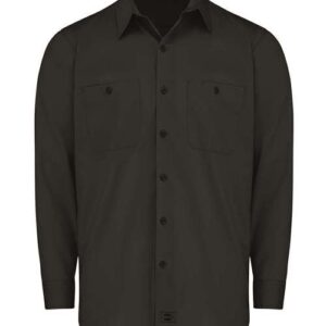 Industrial Worktech Ventilated Long Sleeve Work Shirt - Long Sizes