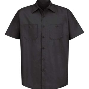 Industrial Short Sleeve Work Shirt