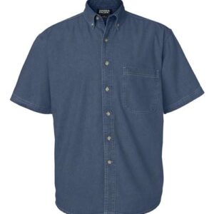 Denim Short Sleeve Shirt Tall Sizes