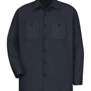 Cotton Long Sleeve Uniform Shirt