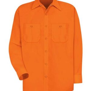 Enhanced Visibility Long Sleeve Work Shirt
