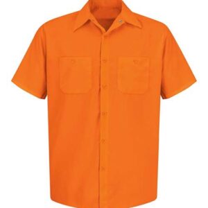 Enhanced Visibility Short Sleeve Work Shirt