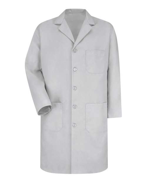 Button Front Lab Coat