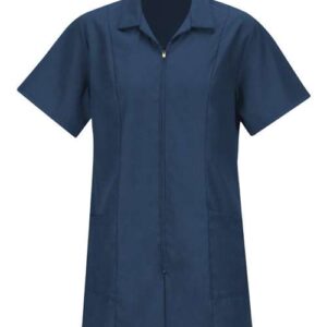 Women's Zip Front Smock