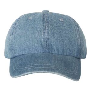 Washed Denim Cap