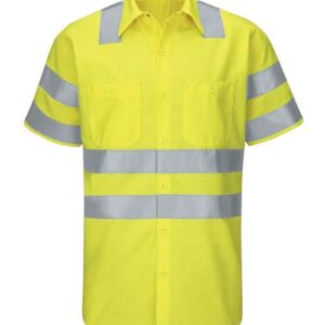 Enhanced & Hi-Visibility Work Shirt - Long Sizes