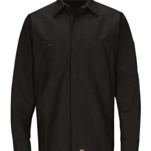 Long Sleeve Automotive Crew Shirt - Long Sizes
