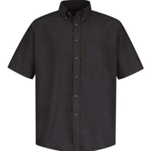 Poplin Short Sleeve Dress Shirt - Long Sizes